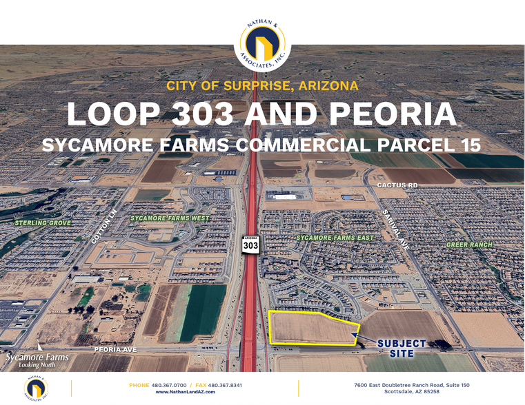 Primary Photo Of Loop 303 & W Peoria, Surprise Land For Sale
