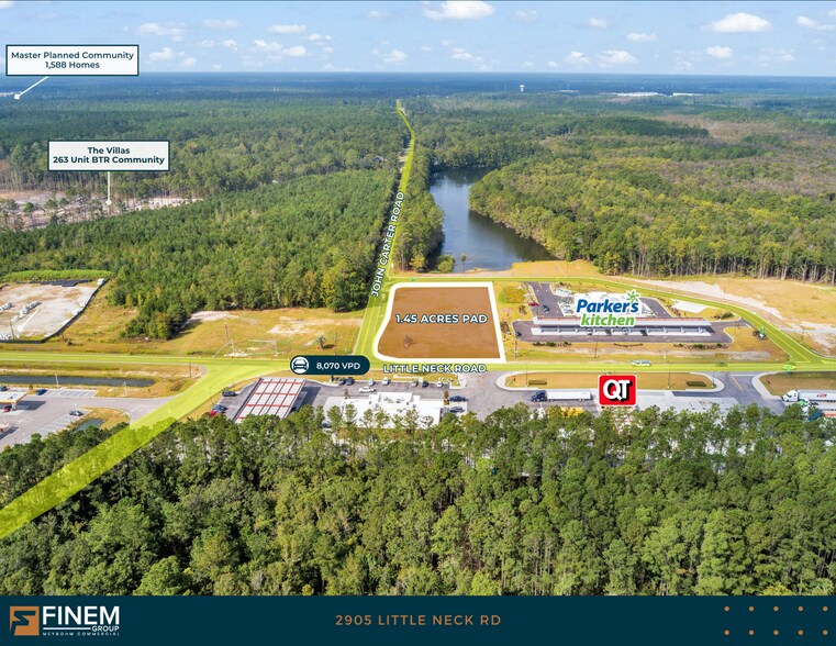 More Photos Of 2905 Little Neck Rd, Bloomingdale Land For Sale