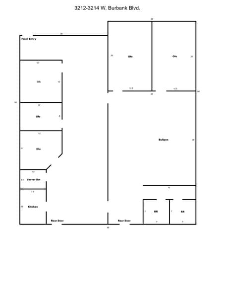 More Photos Of 3212-3214 W Burbank Blvd, Burbank Office For Sale