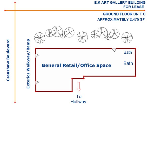 More Photos Of 1125 Crenshaw Blvd, Los Angeles General Retail For Lease