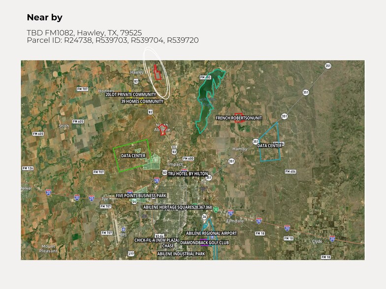 More Photos Of FM 1082, Hawley Land For Sale