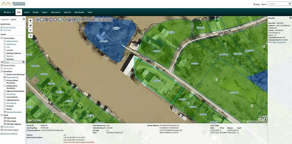 More Photos Of 13811 Diversion Canal Rd, Saint Amant Industrial For Sale