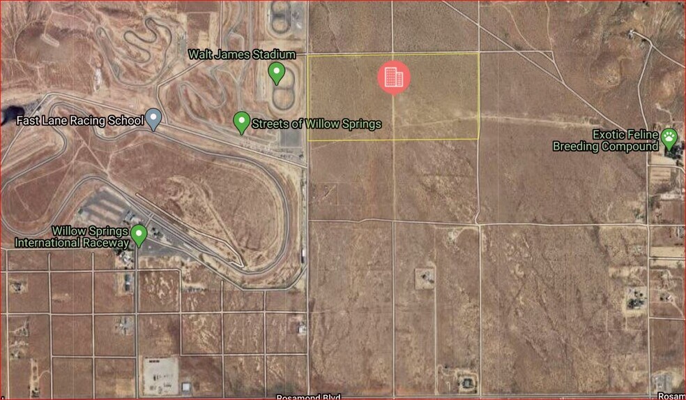 More Photos Of Willow Springs Raceway Adjacent, Rosamond Land For Sale