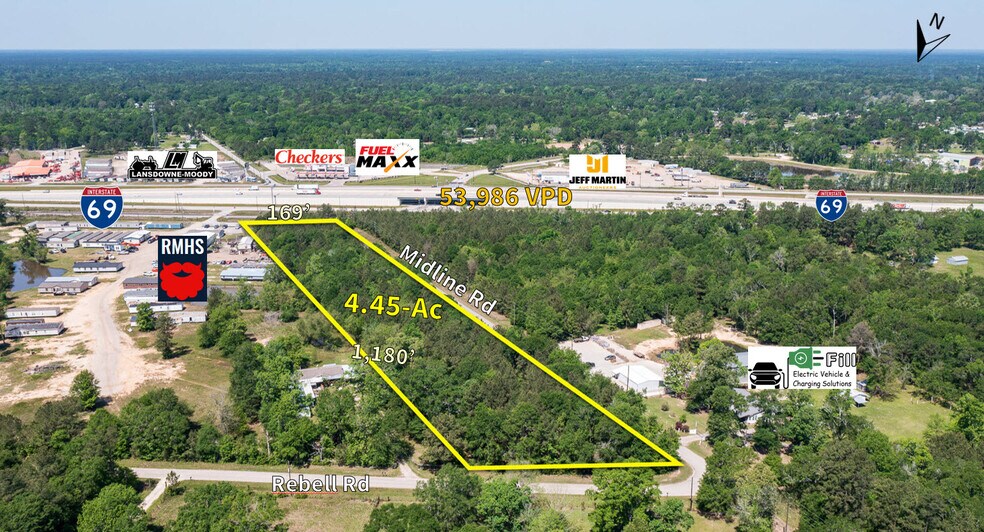 More Photos Of 12135 U.S. 59 Business, Splendora Land For Sale