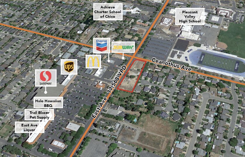 More Photos Of 1389 East Ave, Chico Land For Sale