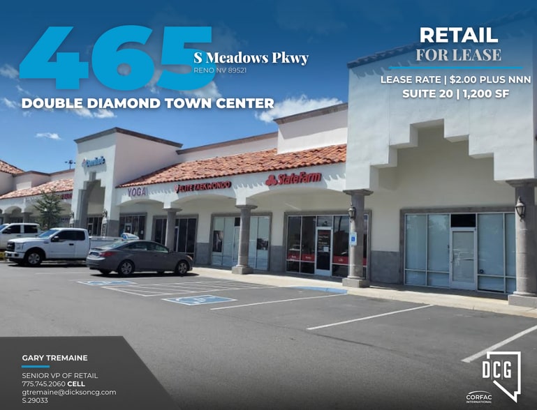 Primary Photo Of 465 S Meadows Pky, Reno General Retail For Lease