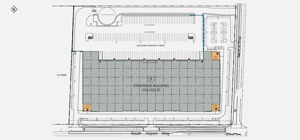 More Photos Of S Airport, Manteca Distribution For Lease