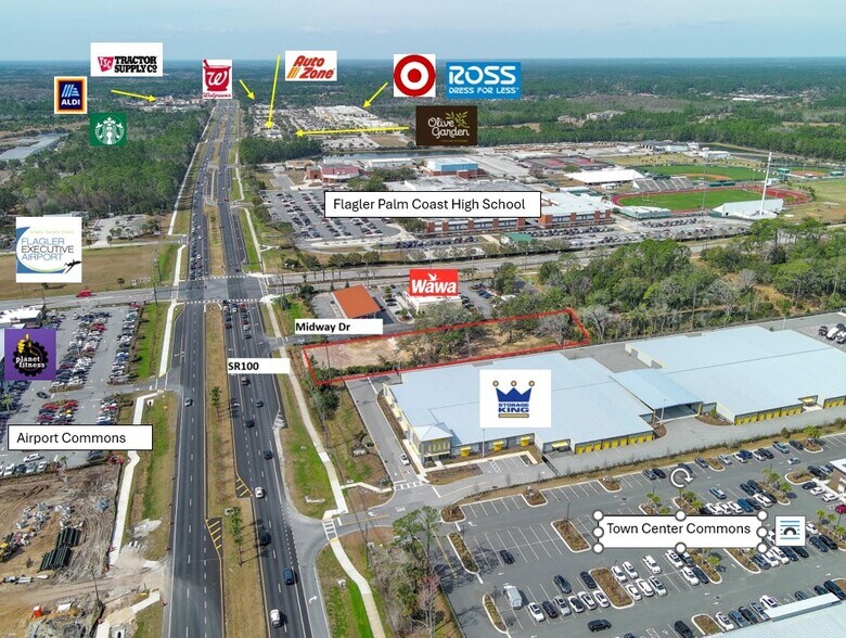 Primary Photo Of 2 Midway Dr, Palm Coast Land For Lease