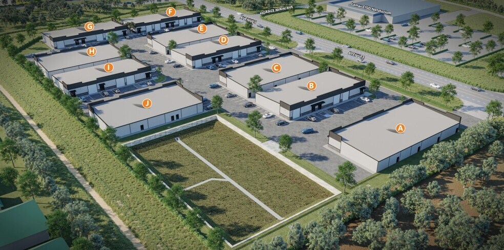 More Photos Of 4410-4490 Avenue I Ave, Rosenberg Warehouse For Lease