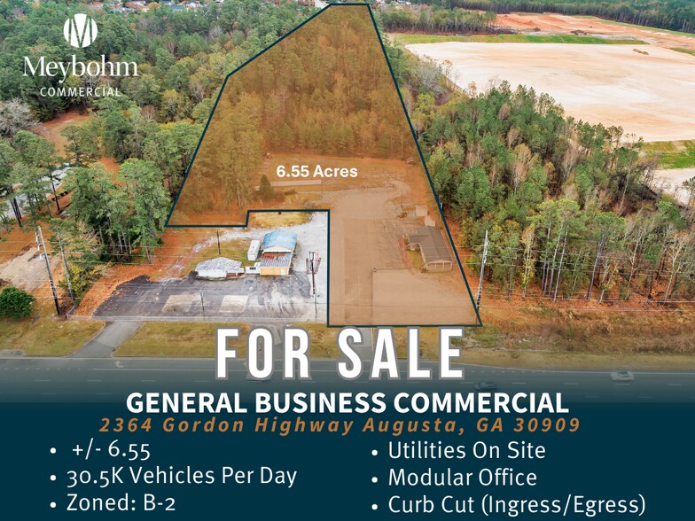 Primary Photo Of 2364 Gordon Hwy, Augusta Land For Sale