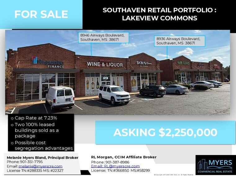 Primary Photo Of , Southaven General Retail For Sale