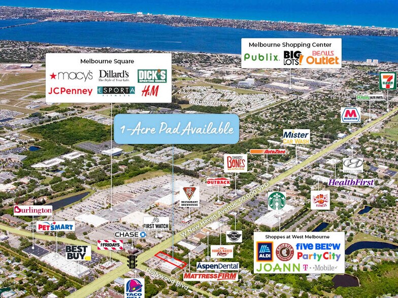 Primary Photo Of 1955 W New Haven Ave, West Melbourne Freestanding For Lease