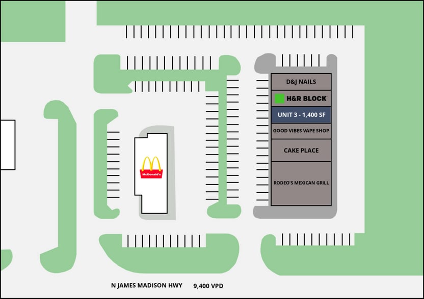 More Photos Of 15960 N James Madison Hwy, Dillwyn General Retail For Lease