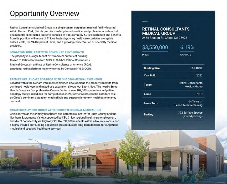 More Photos Of 2460 Beacon St, Chico Healthcare For Sale
