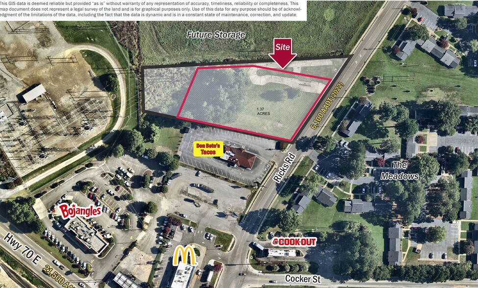 More Photos Of 600 Ricks Rd, Selma Land For Lease