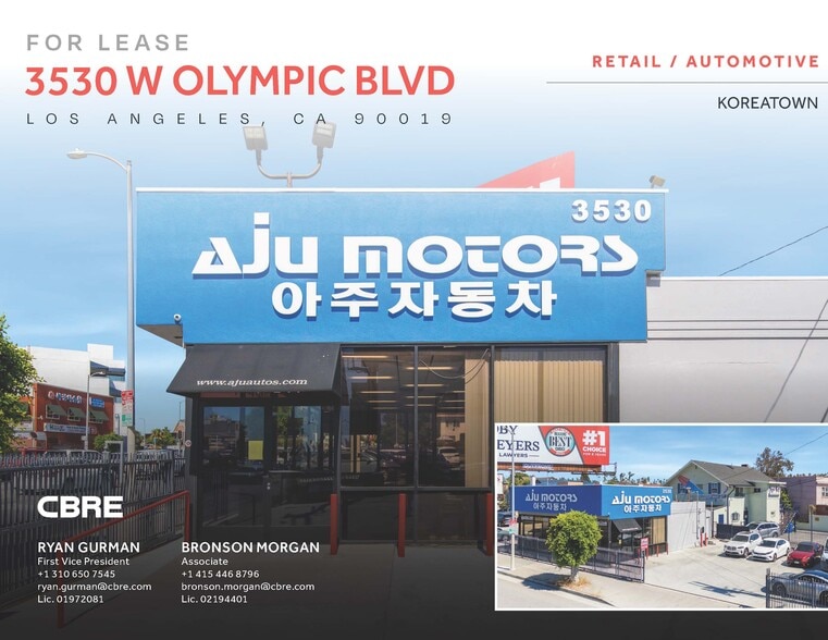 Primary Photo Of 3530 W Olympic Blvd, Los Angeles Storefront Retail Office For Lease