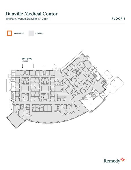 More Photos Of 414 Park Ave, Danville Medical For Lease