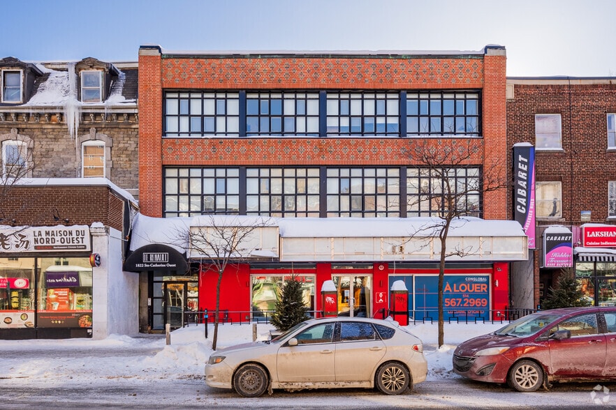 More Photos Of 1822-1828 Sainte-Catherine Rue O, Montréal Storefront Retail Residential For Lease