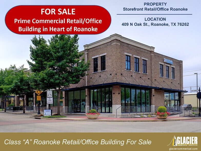 Primary Photo Of 409 N Oak St, Roanoke Storefront Retail Office For Sale