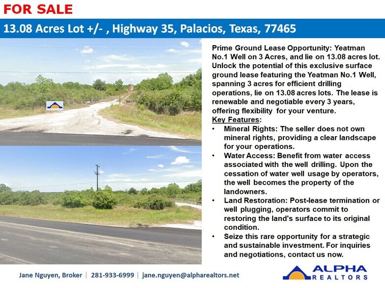 More Photos Of 19169 Texas 35, Palacios Land For Sale