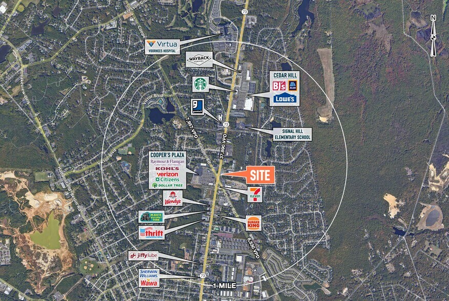 More Photos Of 88-94 Route 73, Voorhees Land For Lease