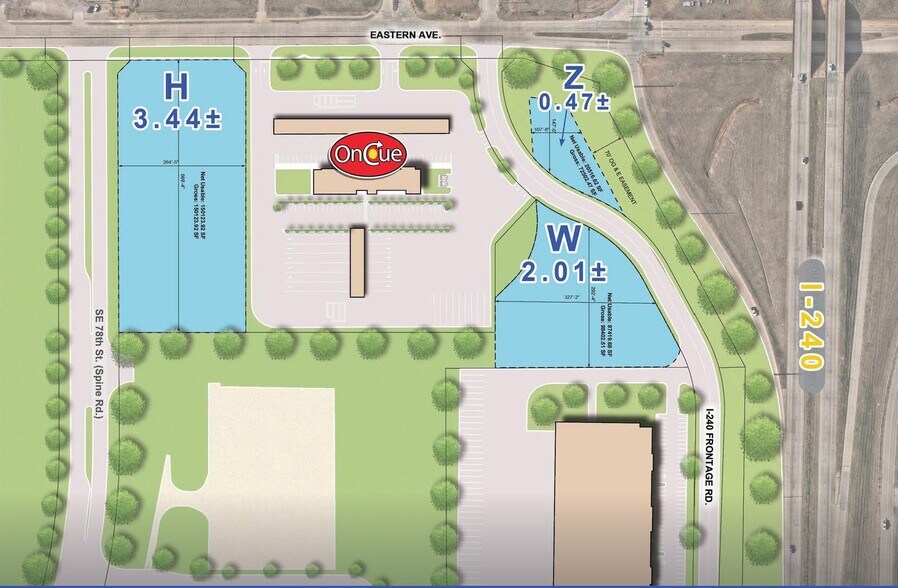 More Photos Of I-240 @ Eastern Ave, Oklahoma City Land For Sale