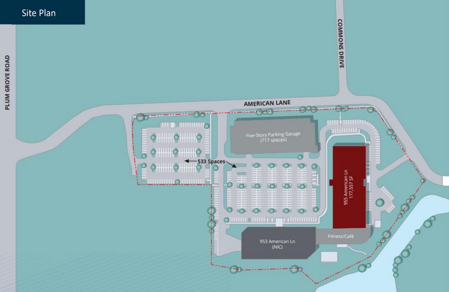 More Photos Of 955 American Ln, Schaumburg Office For Lease