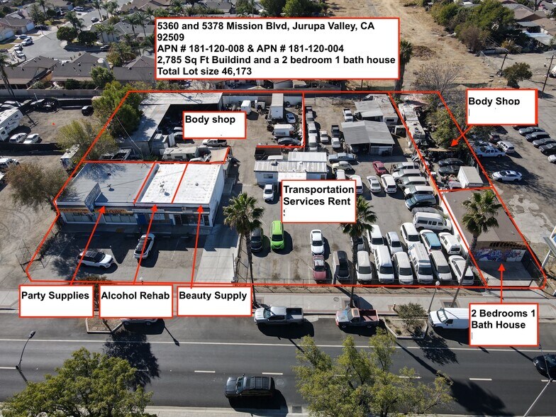 More Photos Of 5360 Mission Blvd, Jurupa Valley Freestanding For Sale