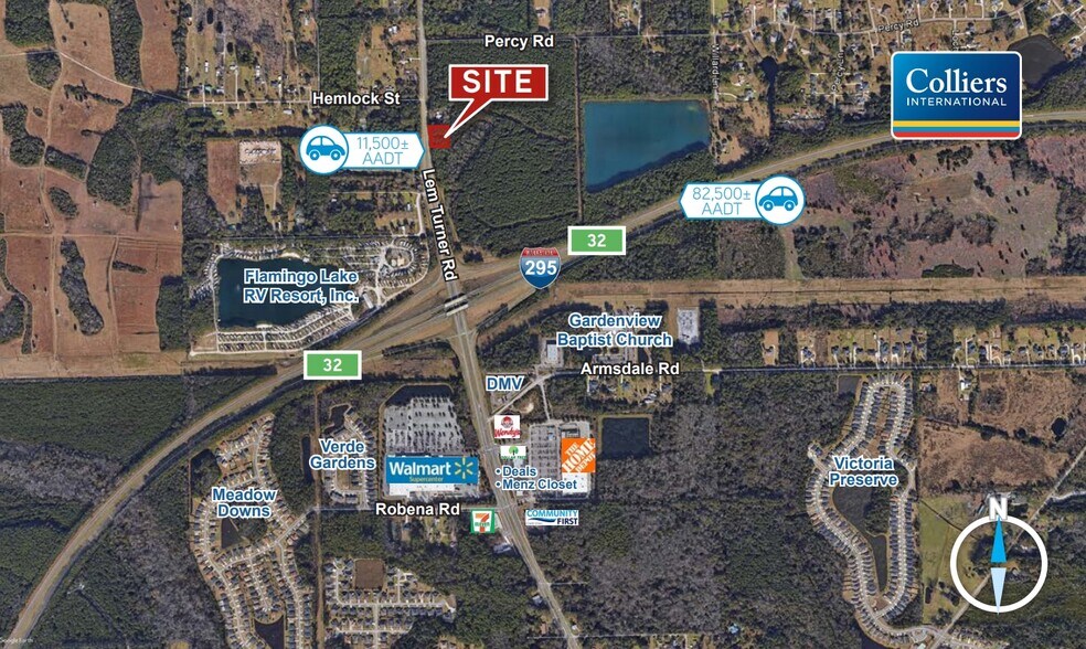 More Photos Of 12457 Lem Turner Rd, Jacksonville Land For Sale