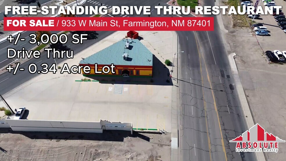 Primary Photo Of 933 W Main St, Farmington Restaurant For Lease