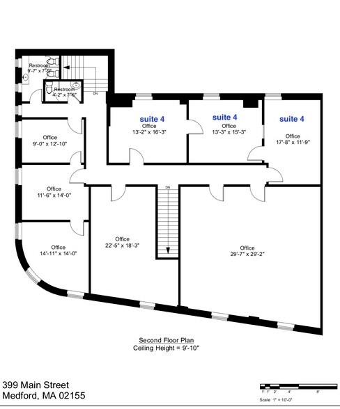More Photos Of 397-399 Main St, Medford Office For Lease