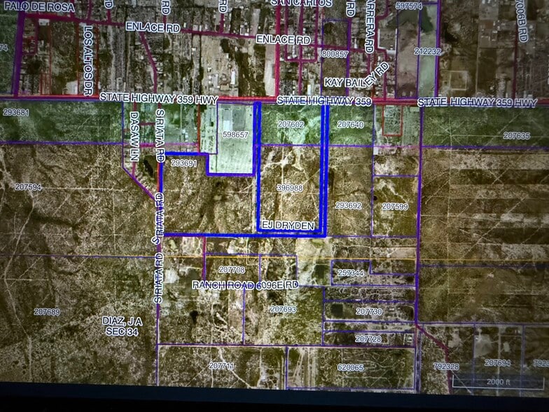 Primary Photo Of 259 S Riata rd, Laredo Land For Sale