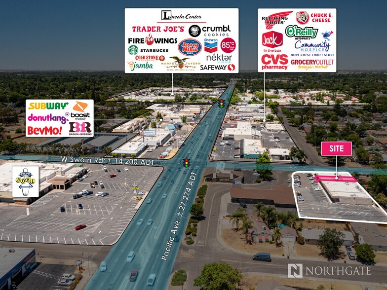More Photos Of 5910-5940 Pacific Ave, Stockton Storefront Retail Office For Lease