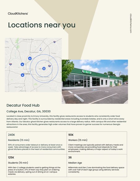 More Photos Of 2670 E College Ave, Decatur Freestanding For Lease