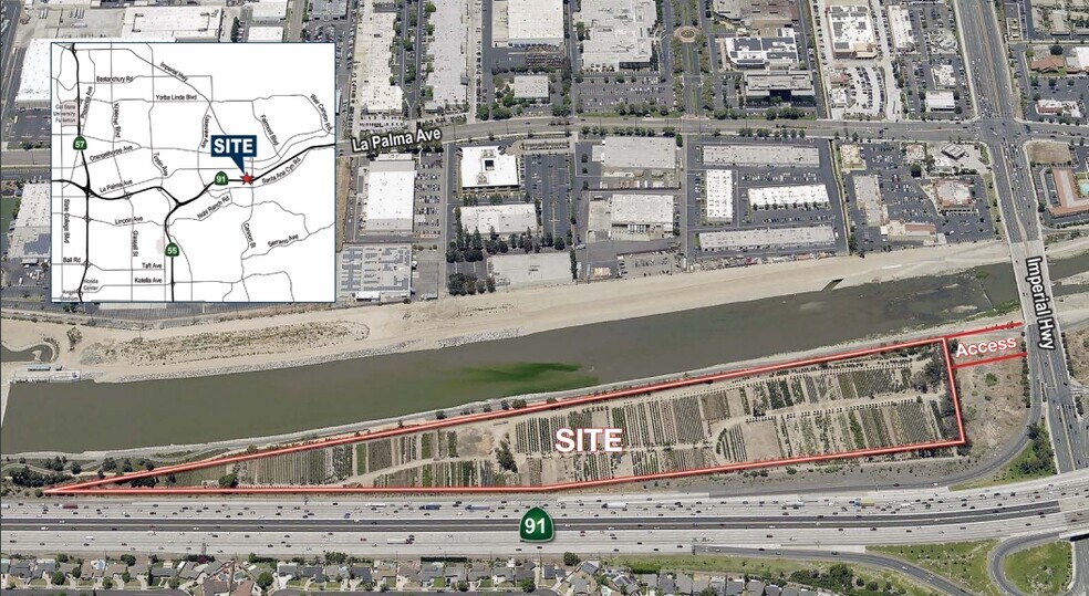 Primary Photo Of Imperial Hwy & 91 Freeway, Anaheim Land For Lease