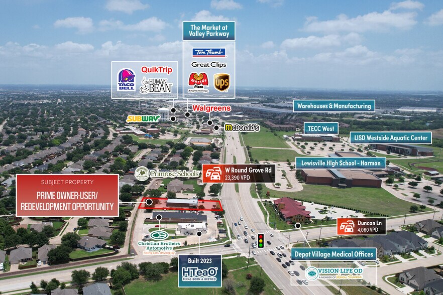 More Photos Of 1257 W Round Grove Rd, Lewisville Freestanding For Sale