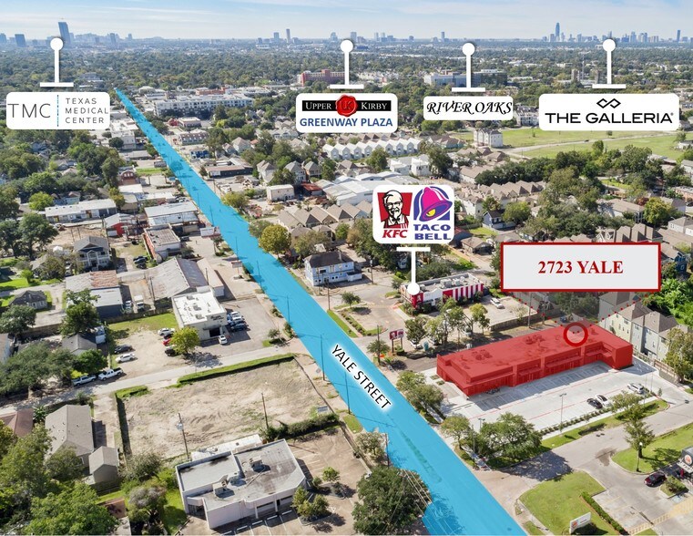 More Photos Of 2723 Yale St, Houston Storefront Retail Office For Lease