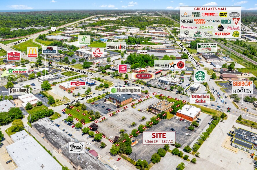 More Photos Of 7814 Reynolds Rd, Mentor Restaurant For Lease