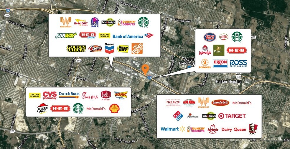 More Photos Of 3126 E Central Expy, Killeen Restaurant For Lease