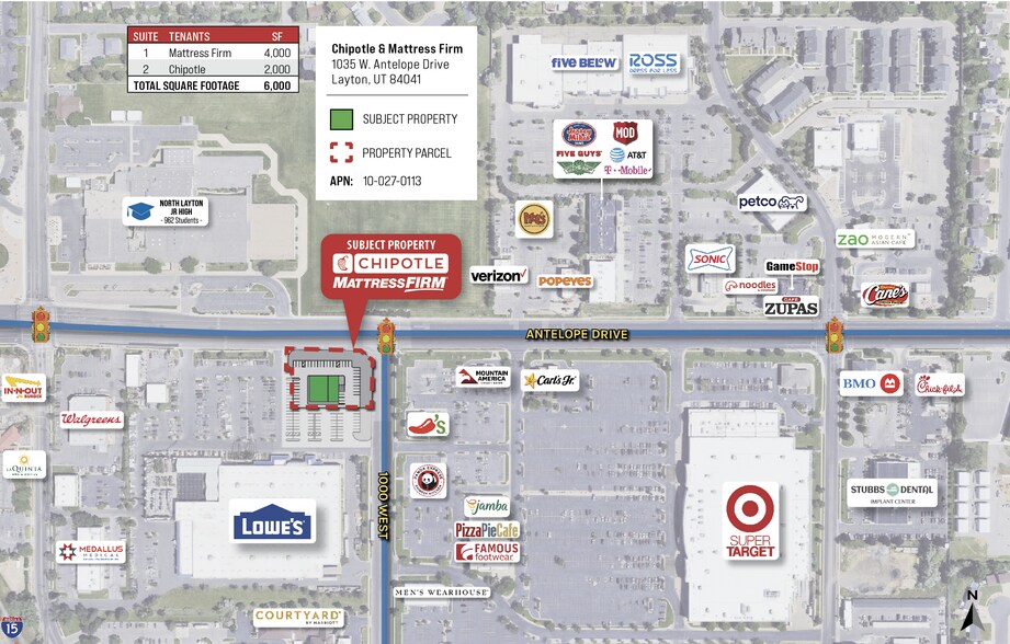 More Photos Of 1035 W Antelope Dr, Layton Freestanding For Sale