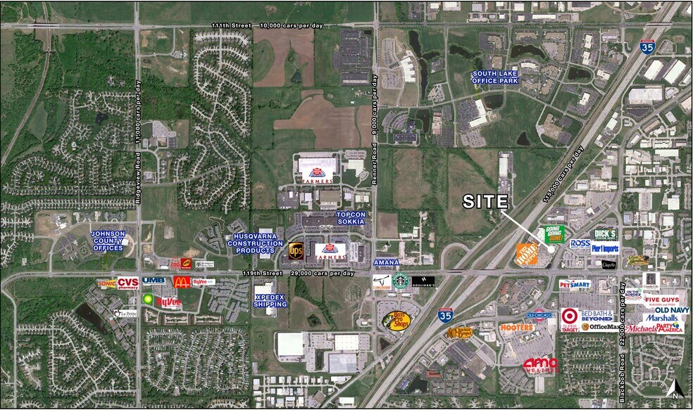 More Photos Of NEQ of 119th St, Olathe Land For Lease