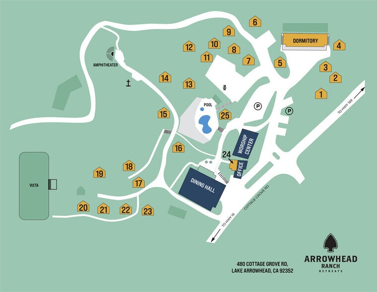 More Photos Of 480 Cottage Grove Rd, Lake Arrowhead Lodge Meeting Hall For Sale