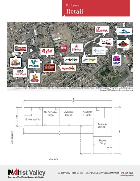 More Photos Of 1675 E Lohman Ave, Las Cruces Storefront For Lease