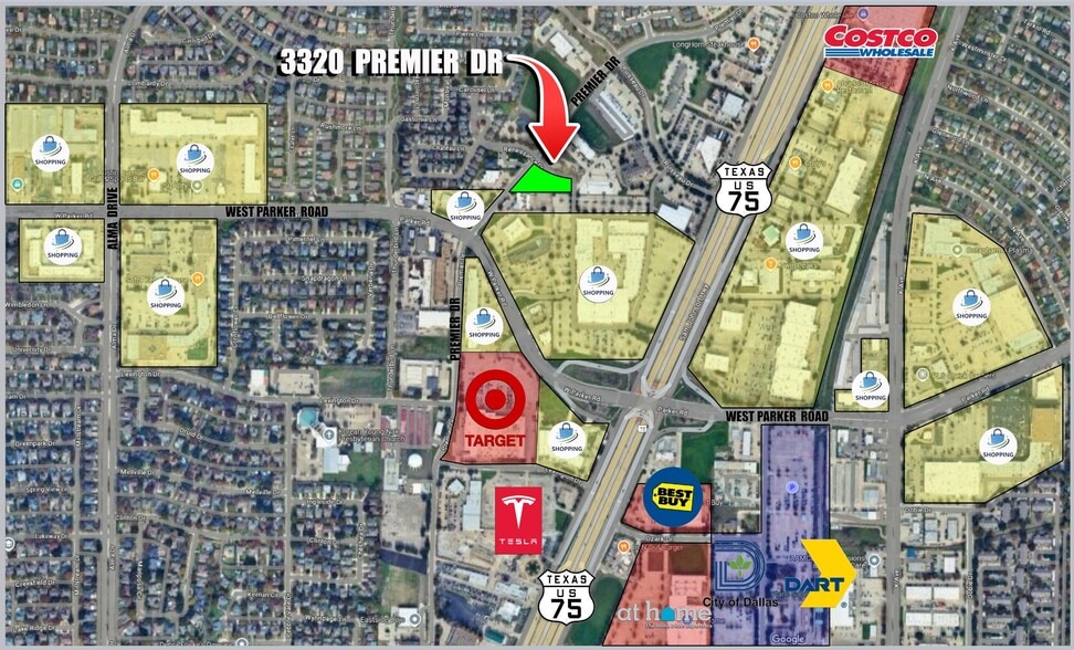More Photos Of 3320 Premier Dr, Plano Land For Sale