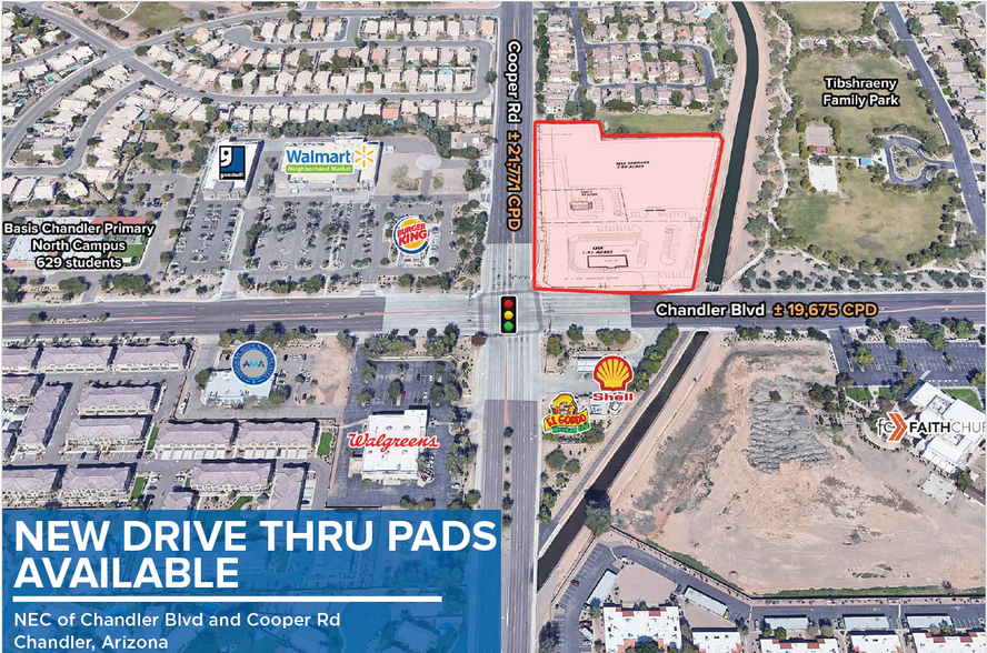 Primary Photo Of NE Cooper Rd & Chandler Blvd, Chandler Land For Lease