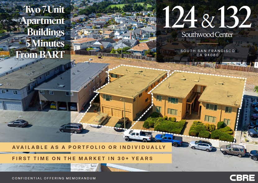 Primary Photo Of 132 Southwood Dr, South San Francisco Apartments For Sale