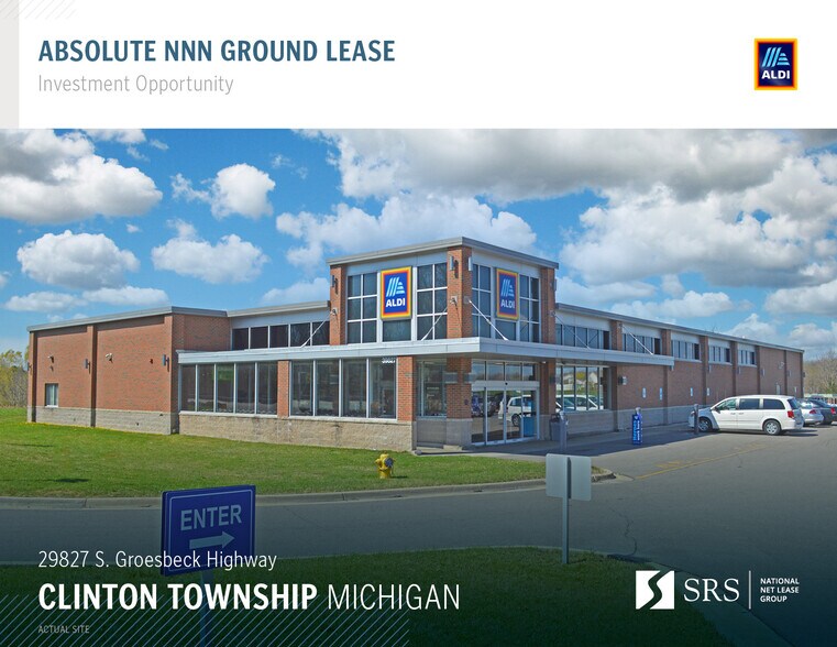 Primary Photo Of 39827 S Groesbeck Hwy, Clinton Township Supermarket For Sale