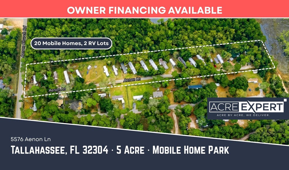 Primary Photo Of 5576 Aenon Ln, Tallahassee Manufactured Housing Mobile Home Park For Sale