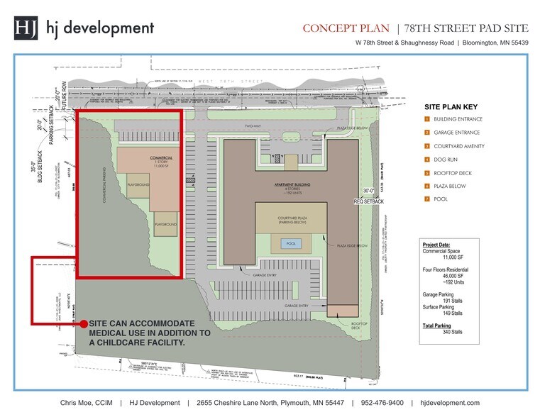 More Photos Of 6701 W 78th St, Bloomington Land For Lease