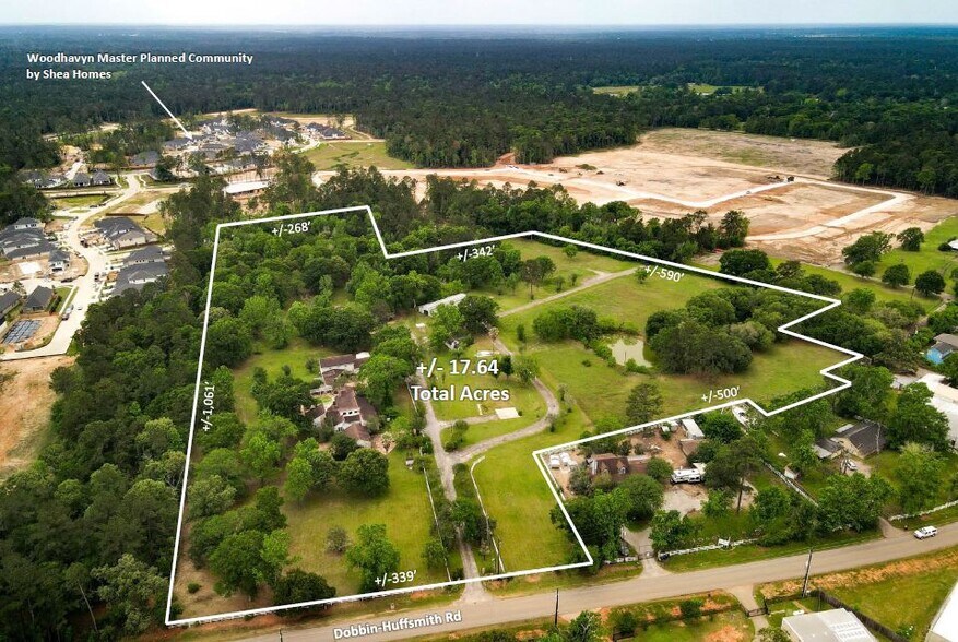 More Photos Of 0 Dobbin Huffsmith, Magnolia Land For Sale